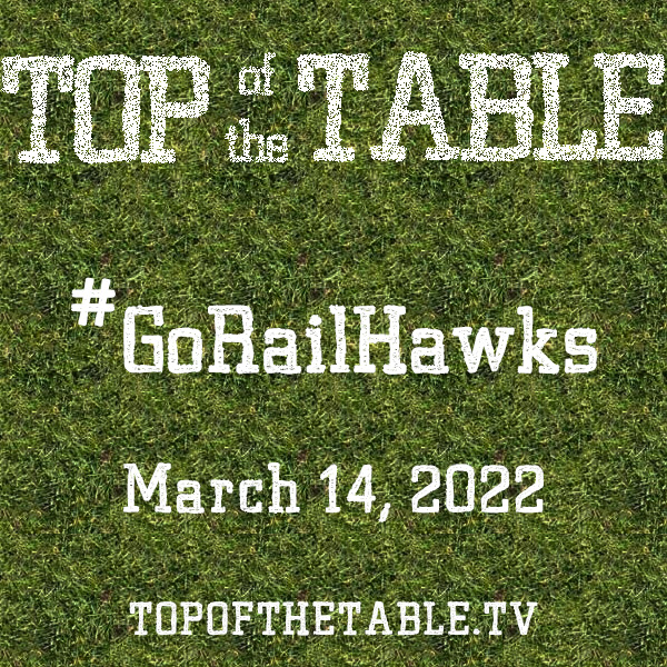March 14, 2022 #GoRailhawks episode artwork